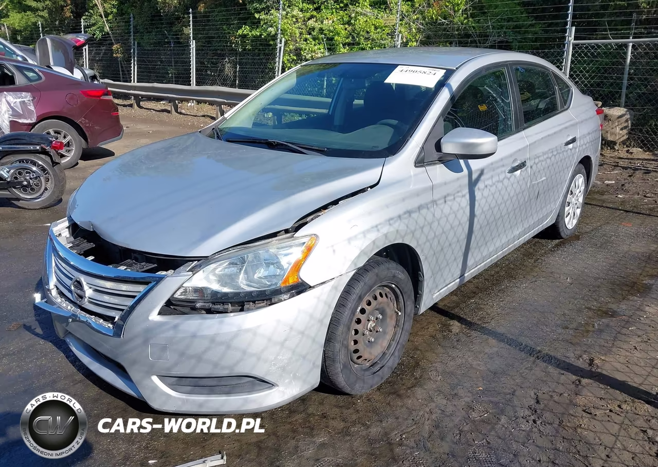 2014 Nissan Sentra Sv VIN:3N1AB7AP6EL695424 - 2