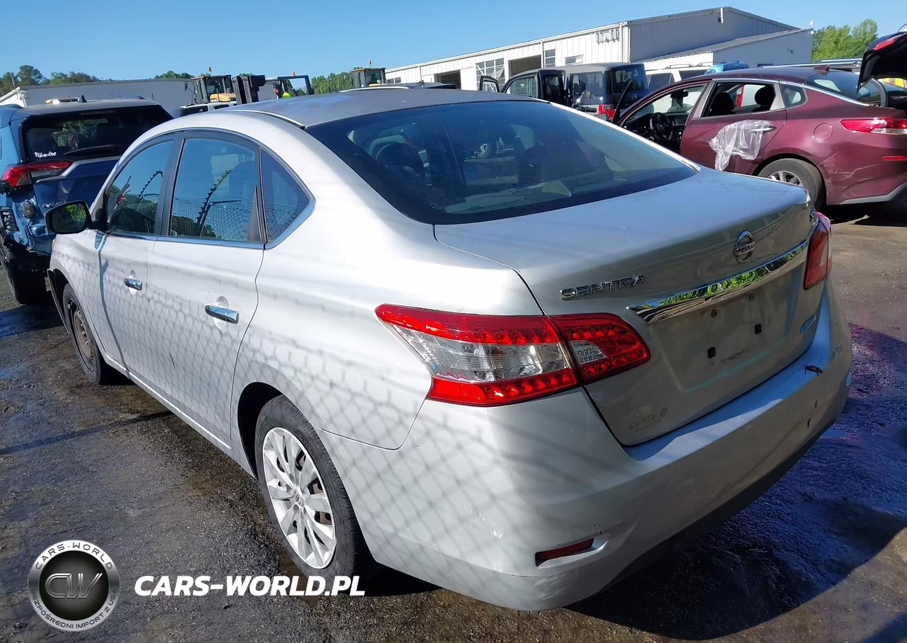 2014 Nissan Sentra Sv VIN:3N1AB7AP6EL695424 - 3