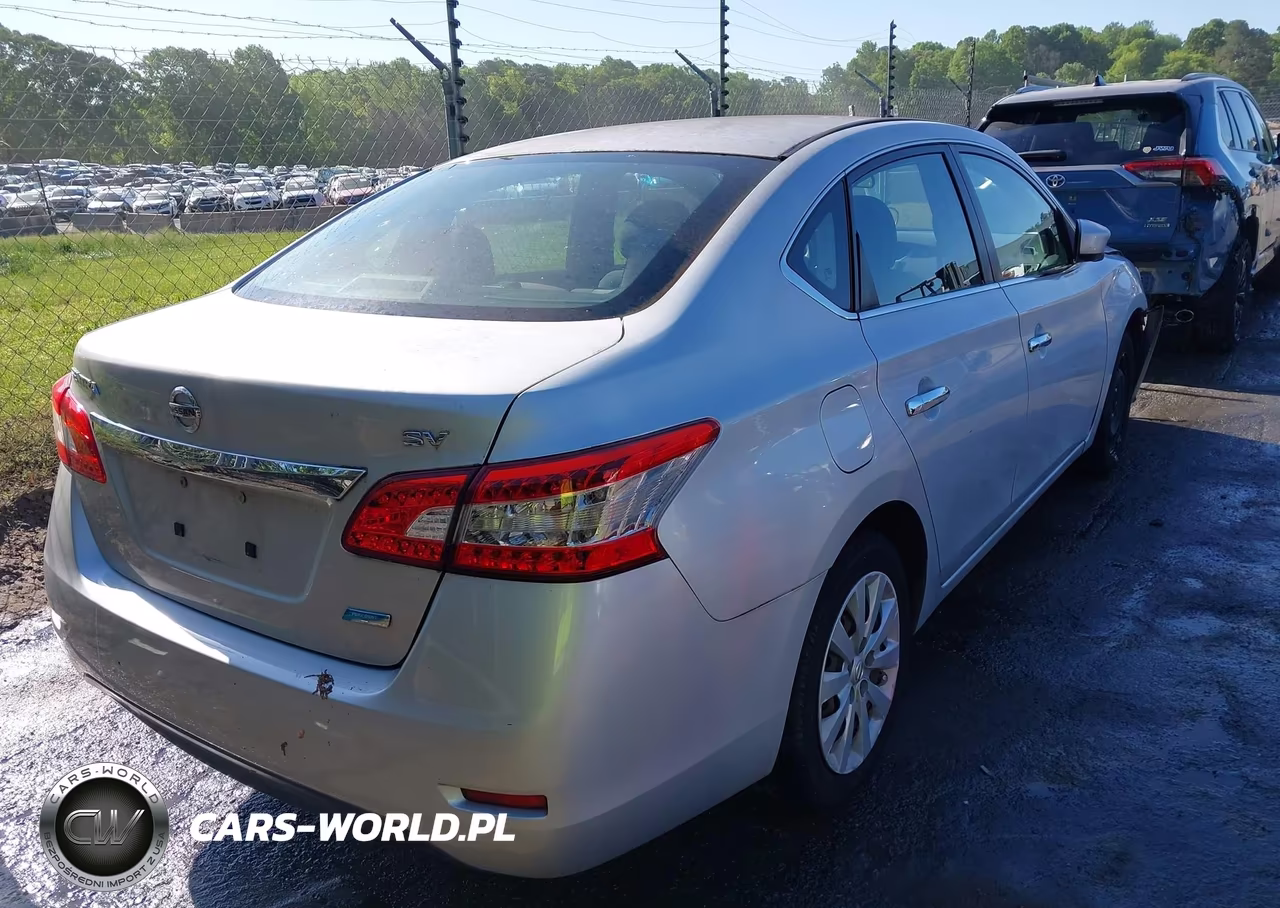 2014 Nissan Sentra Sv VIN:3N1AB7AP6EL695424 - 4