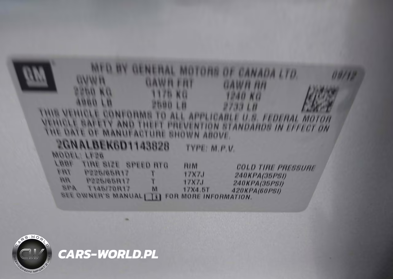 2013 Chevrolet Equinox Ls VIN:2GNALBEK6D1143828 - 9