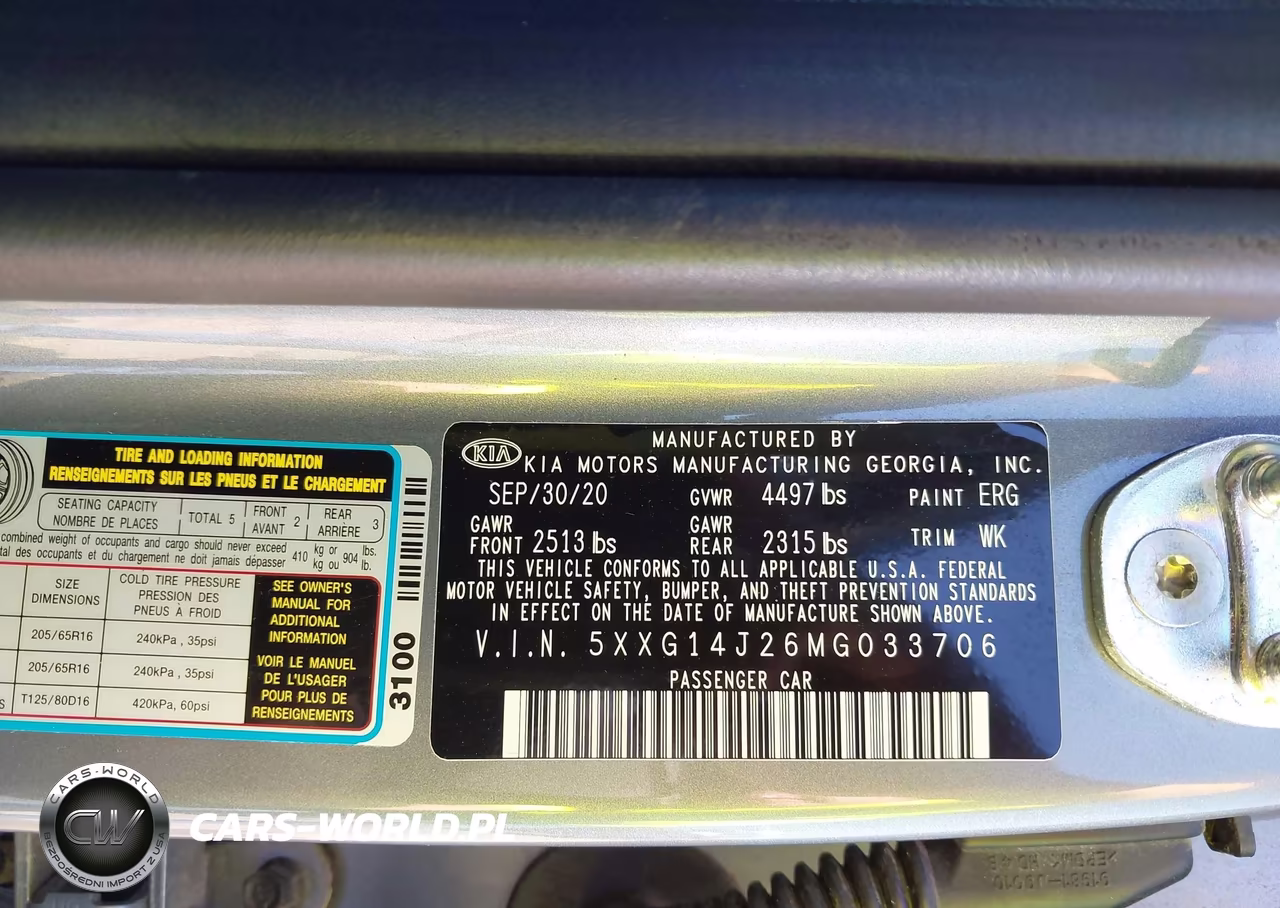 2021 Kia K5 Lxs VIN:5XXG14J26MG033706 - 9