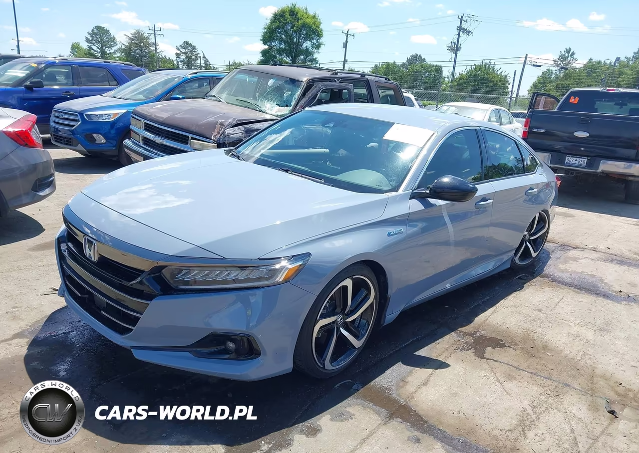 2022 Honda Accord Hybrid Sport VIN:1HGCV3F28NA029757 - 2