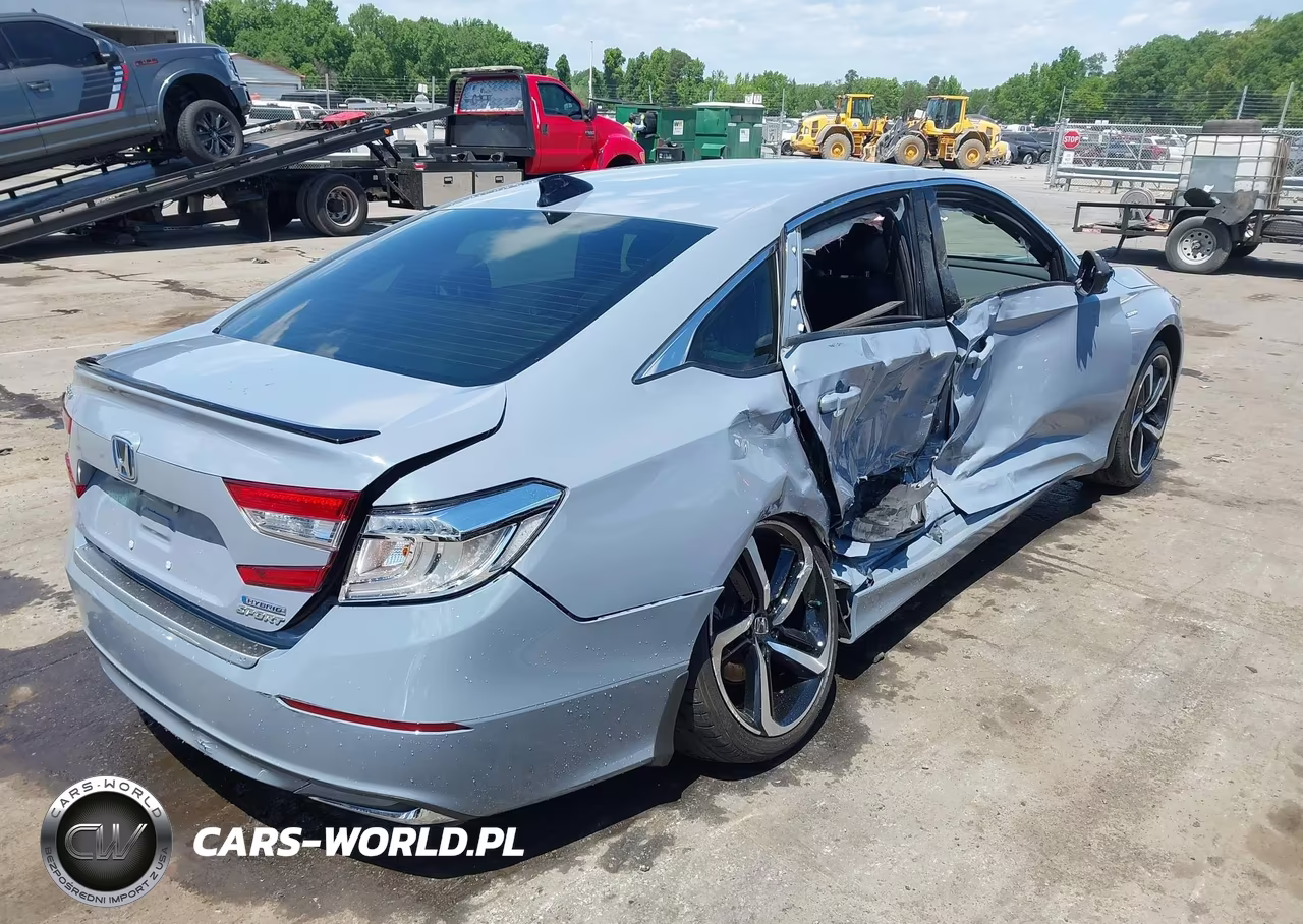 2022 Honda Accord Hybrid Sport VIN:1HGCV3F28NA029757 - 4