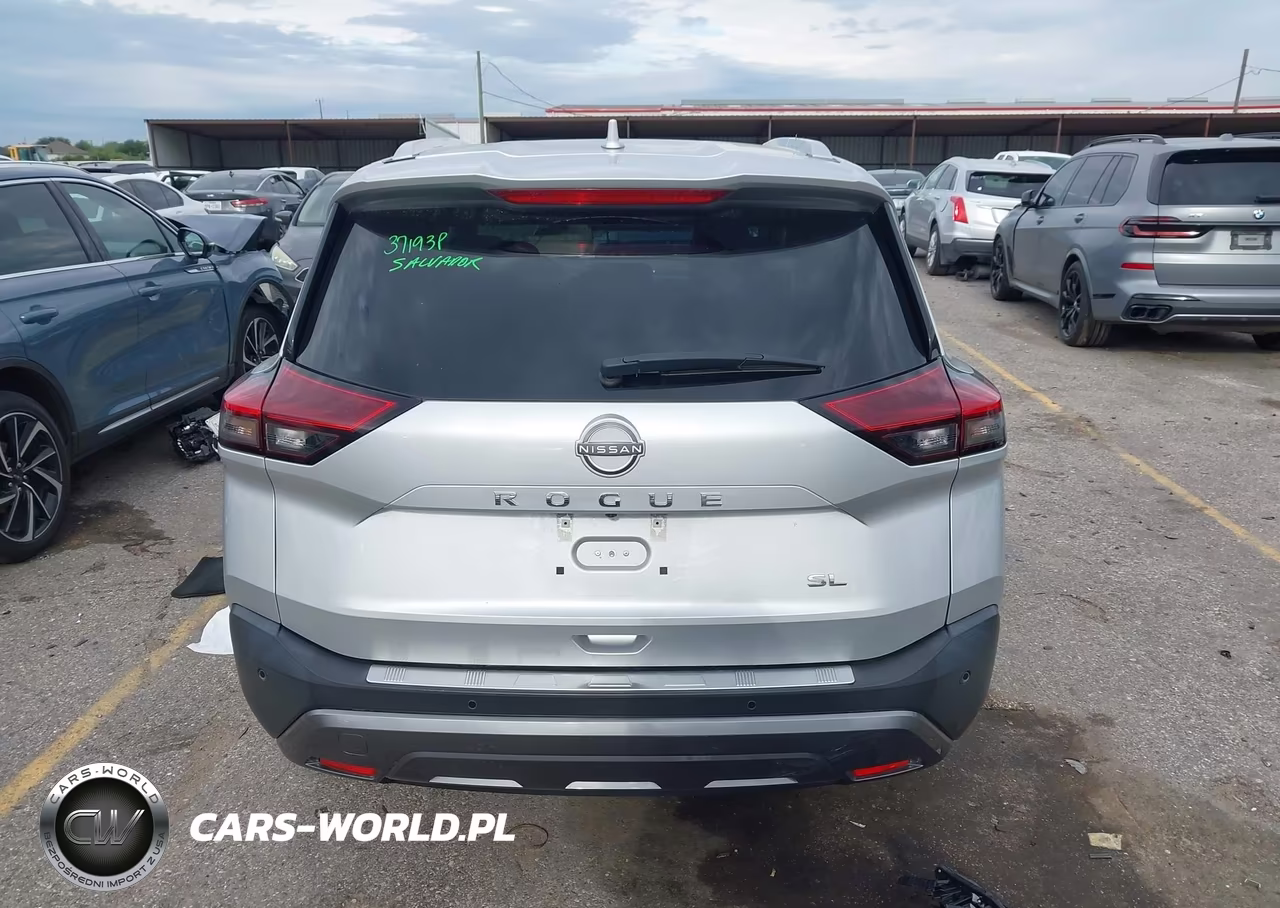 2022 Nissan Rogue Sl Fwd VIN:5N1BT3CA5NC700202 - 17