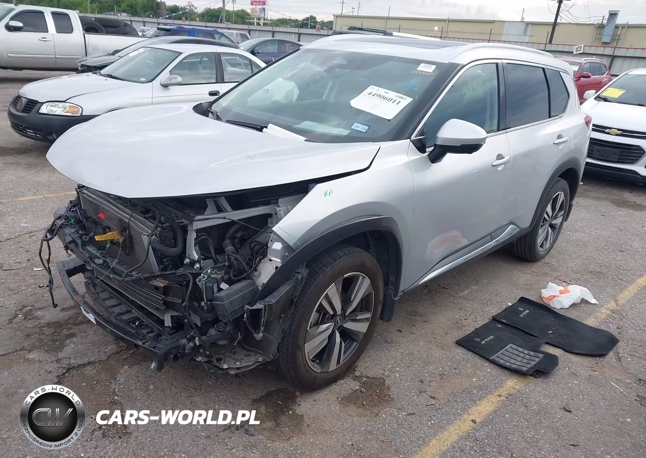 2022 Nissan Rogue Sl Fwd VIN:5N1BT3CA5NC700202 - 2