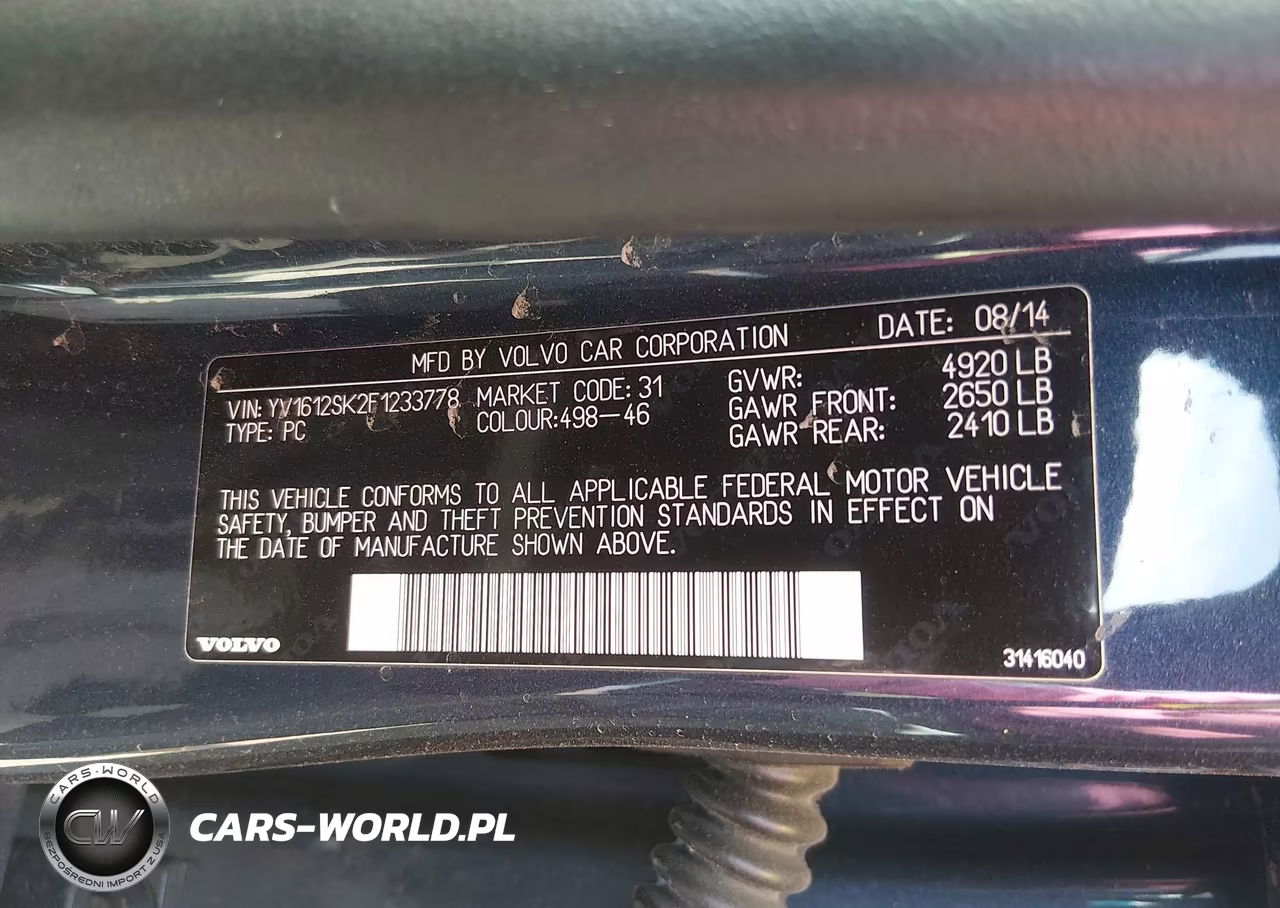 2015 Volvo V60 T5 Premier VIN:YV1612SK2F1233778 - 9