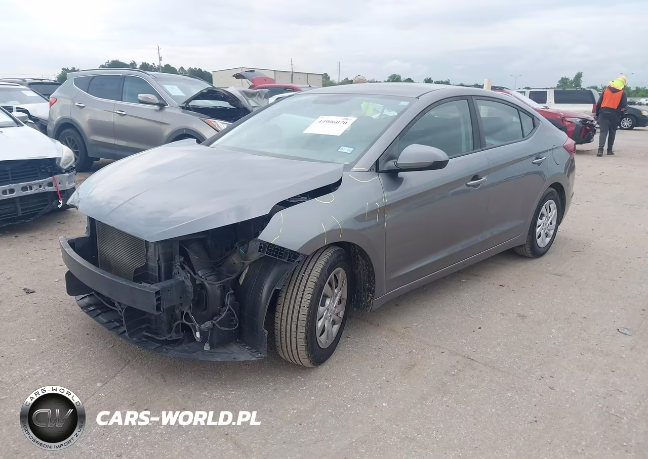 2019 Hyundai Elantra Se VIN:5NPD74LF0KH485671 - 2