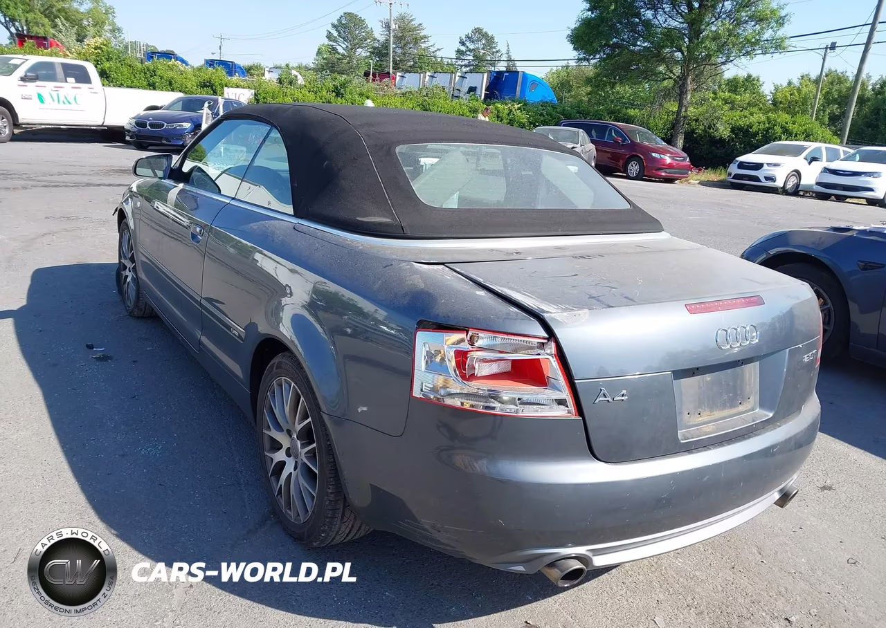 2009 Audi A4 2.0T Cabriolet VIN:WAUAF48H29K006207 - 3
