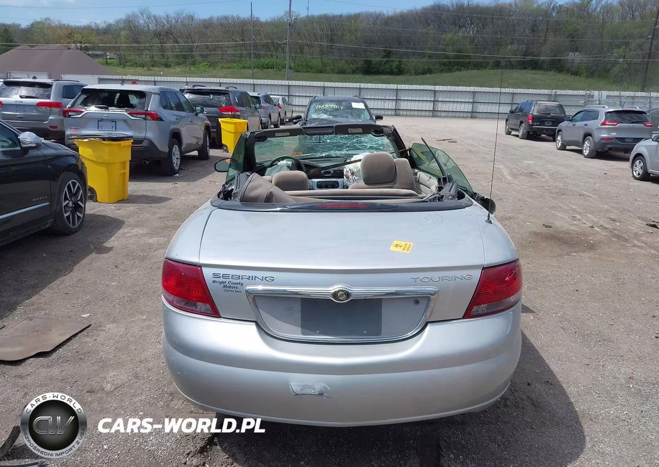 2006 Chrysler Sebring Touring VIN:1C3EL55R76N112893 - 17