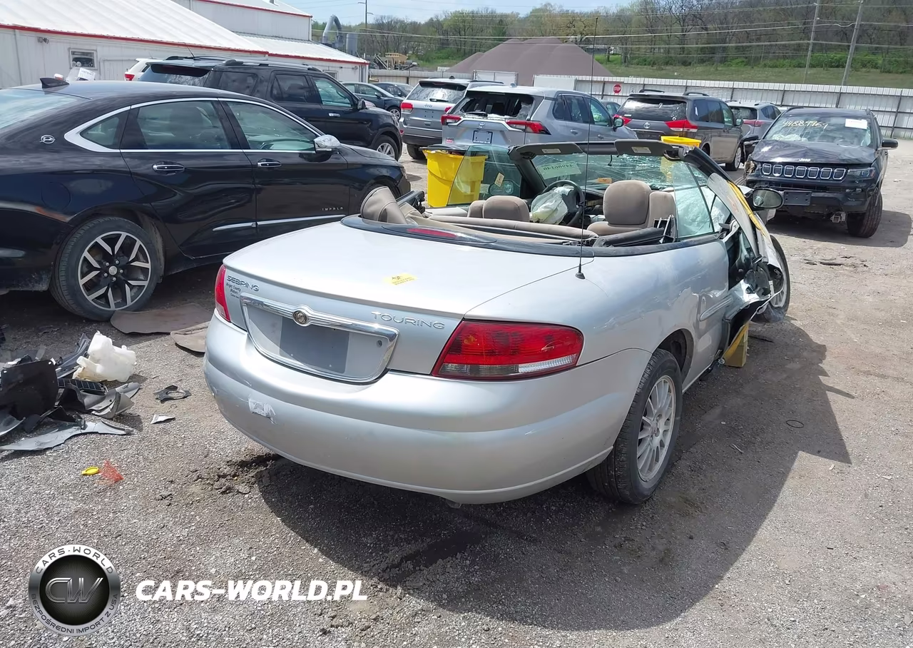 2006 Chrysler Sebring Touring VIN:1C3EL55R76N112893 - 4