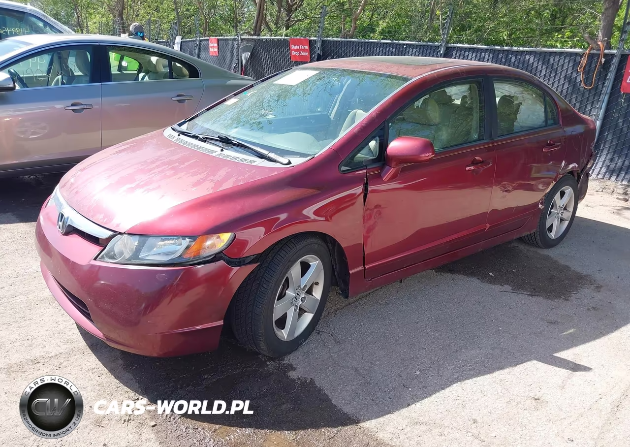 2008 Honda Civic Ex-L VIN:1HGFA16968L053705 - 2