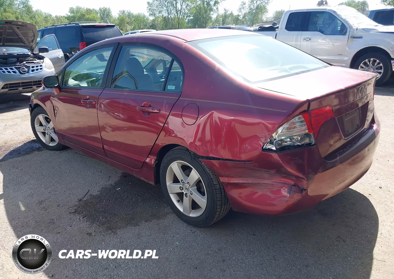 2008 Honda Civic Ex-L VIN:1HGFA16968L053705 - 3
