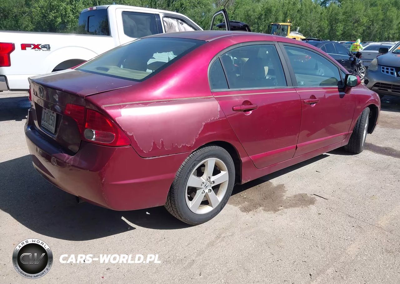 2008 Honda Civic Ex-L VIN:1HGFA16968L053705 - 4