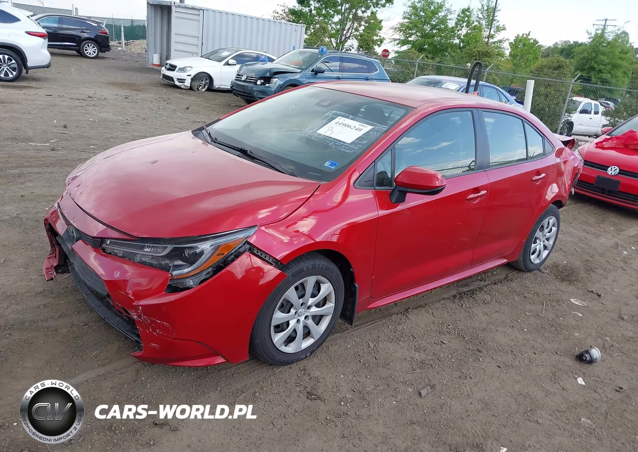 2021 Toyota Corolla Le VIN:JTDEPMAE4MJ145660 - 2