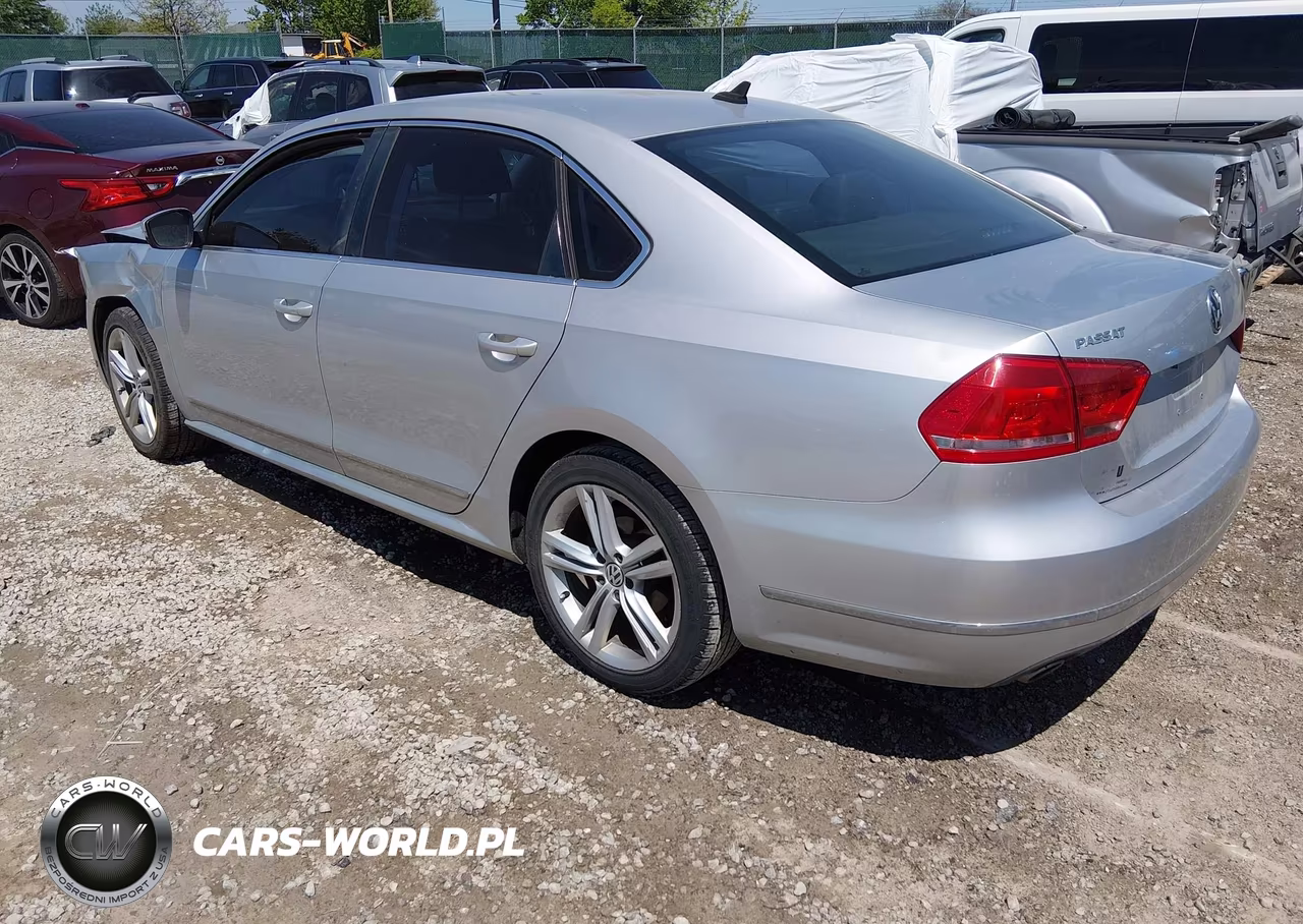 2014 Volkswagen Passat 2.0L Tdi Se VIN:1VWBN7A32EC082148 - 3