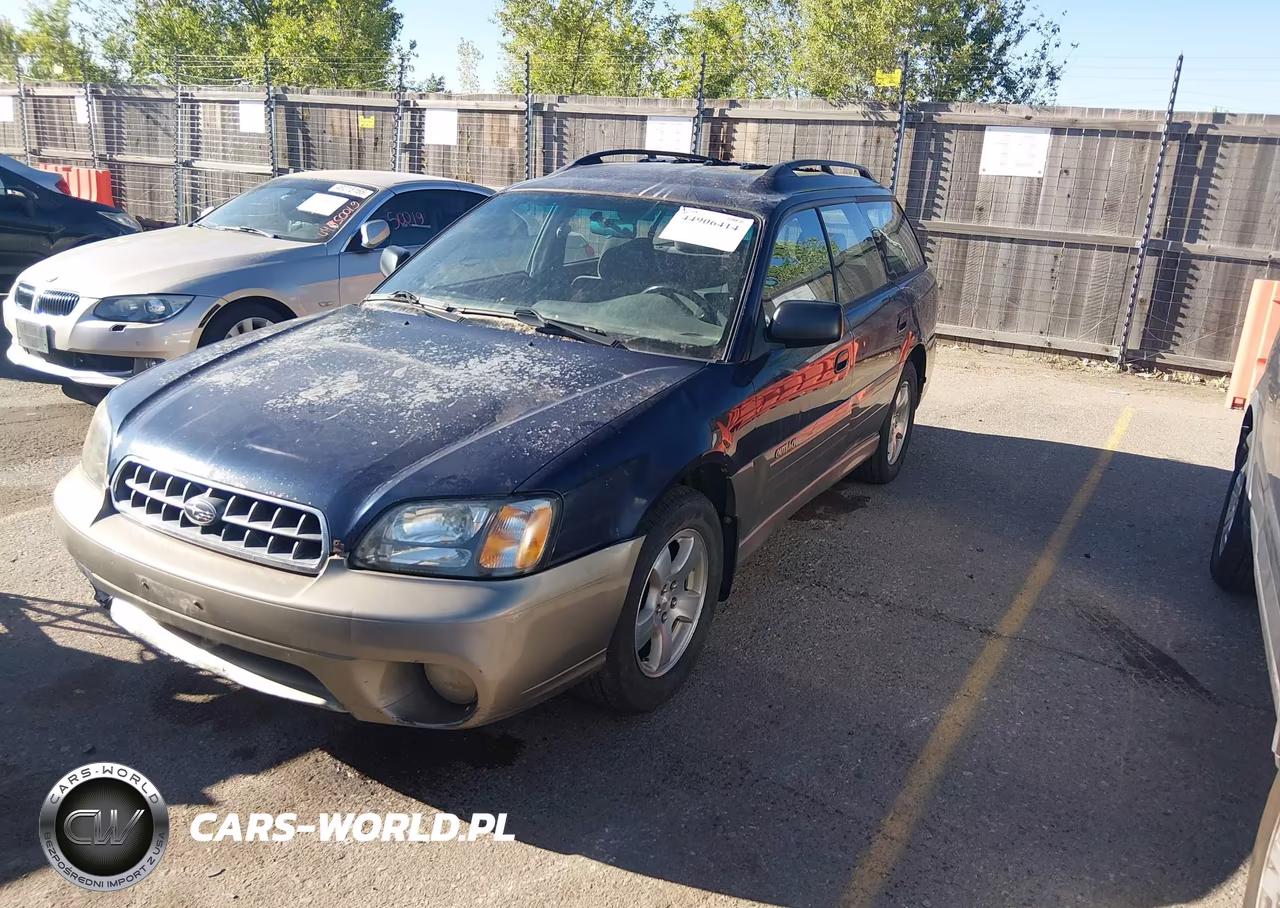 2003 Subaru Outback VIN:4S3BH675836649326 - 2