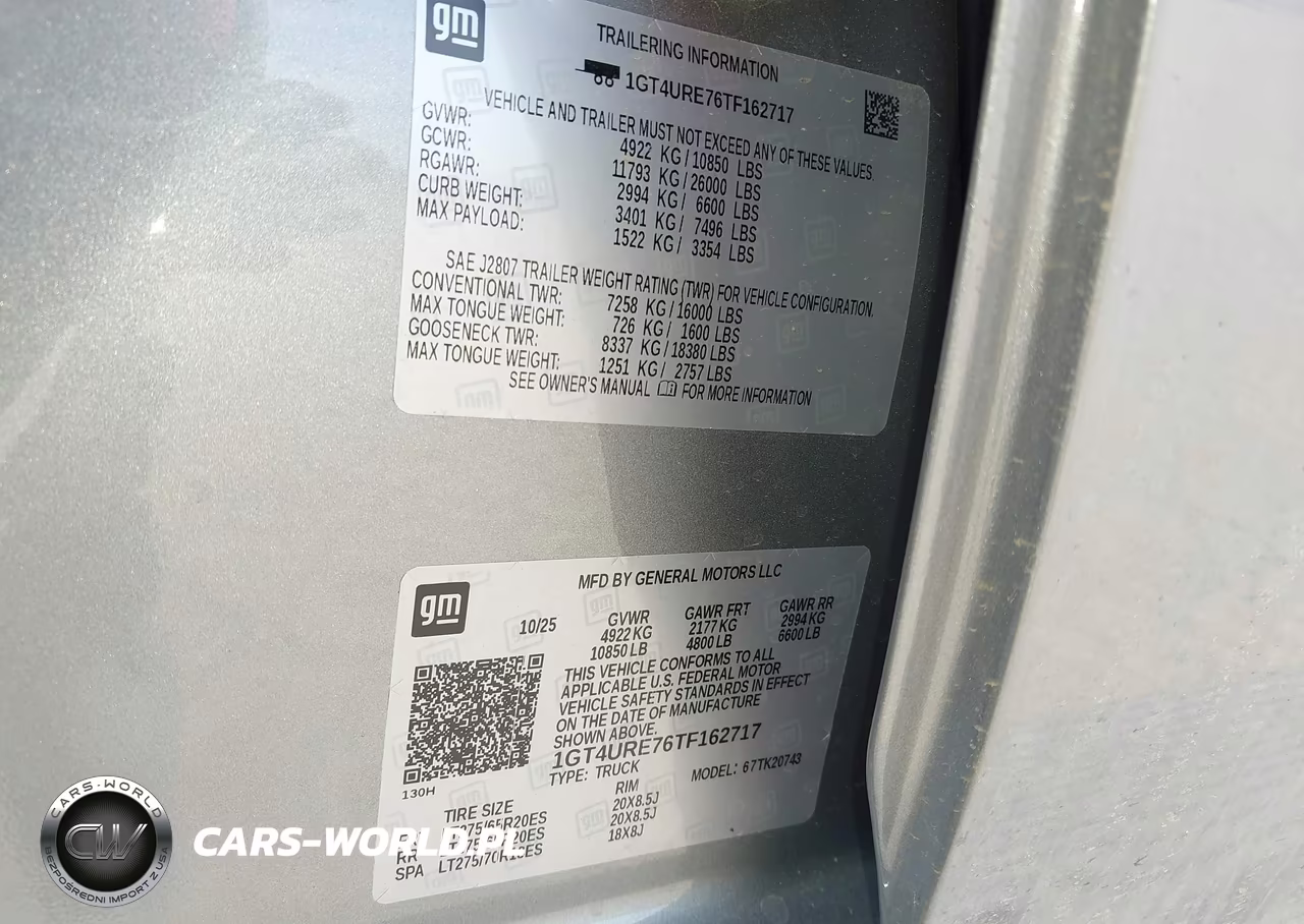 2026 GMC Sierra 2500Hd , Standard Bed, Denali, 4Wd VIN:1GT4URE76TF162717 - 8