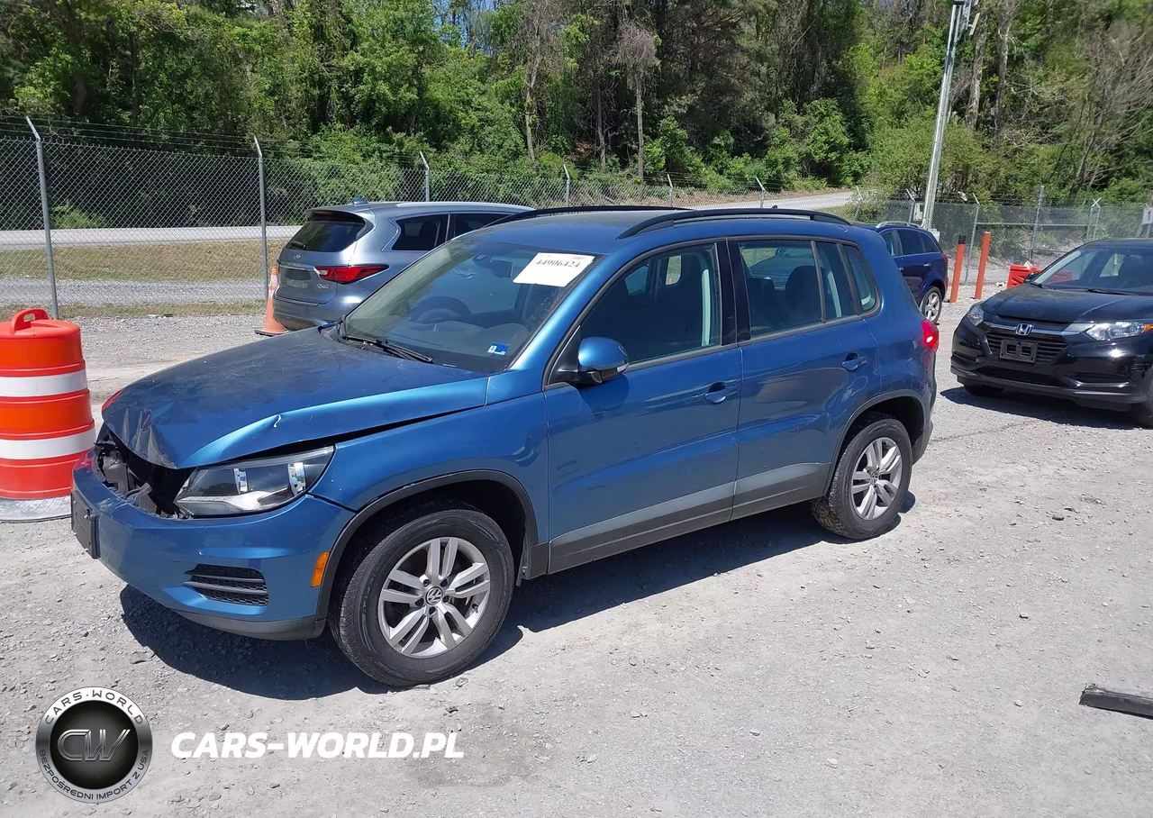 2017 Volkswagen Tiguan 2.0T-2.0T S VIN:WVGBV7AX5HK009433 - 2