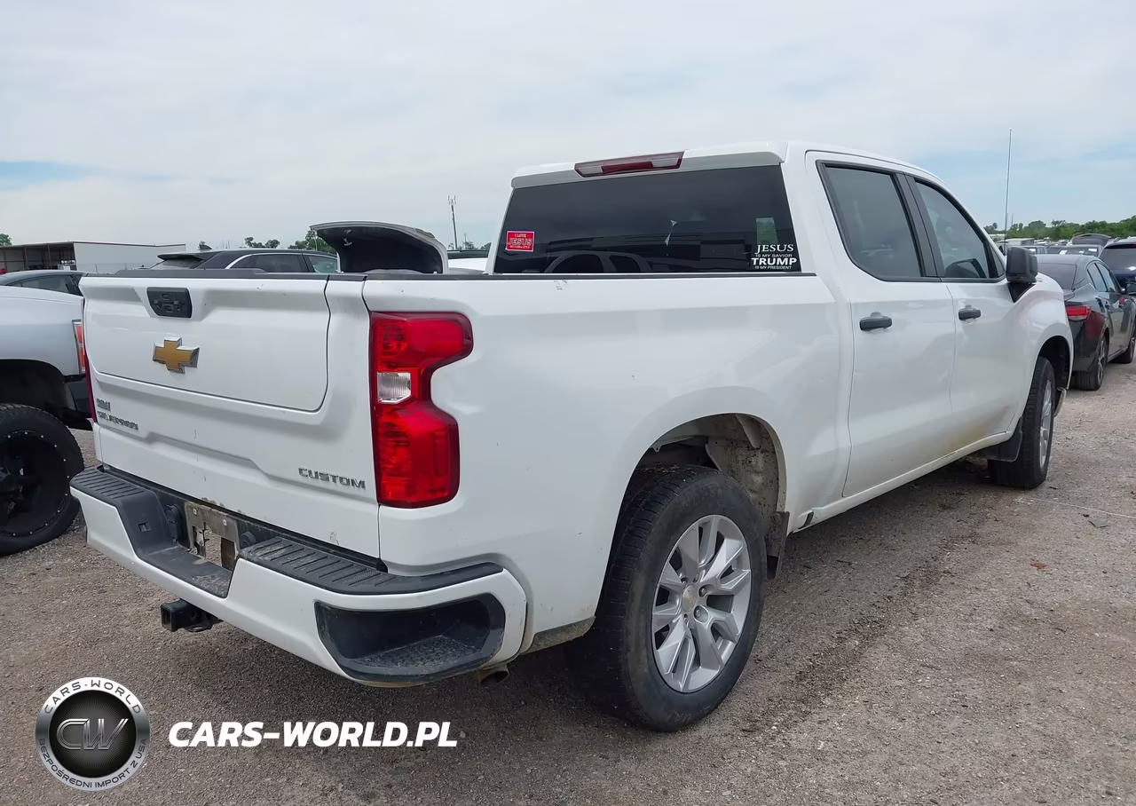 2022 Chevrolet Silverado 1500 2Wd Short Bed Custom VIN:3GCPABEK4NG531156 - 4