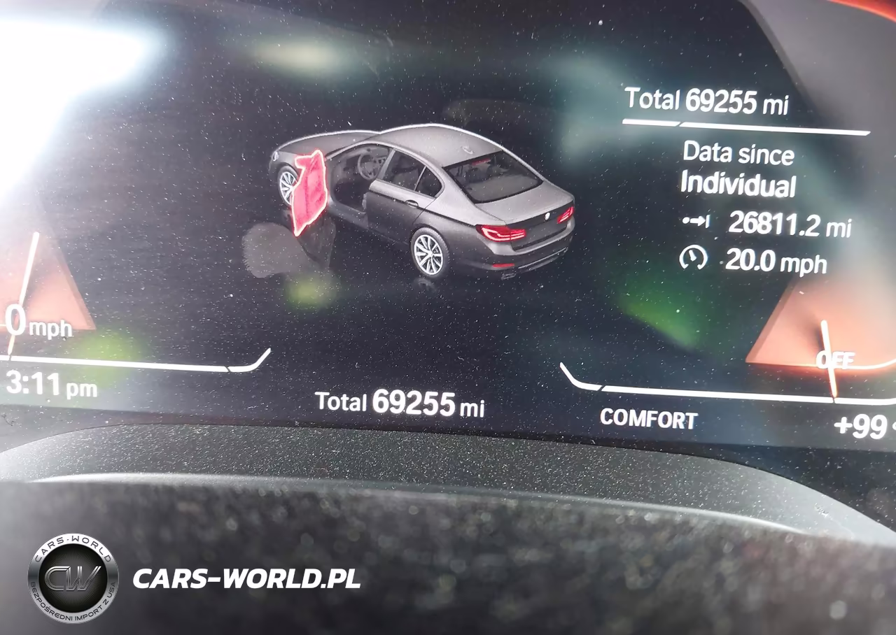 2020 BMW 530I VIN:WBAJR3C09LWW84472 - 7