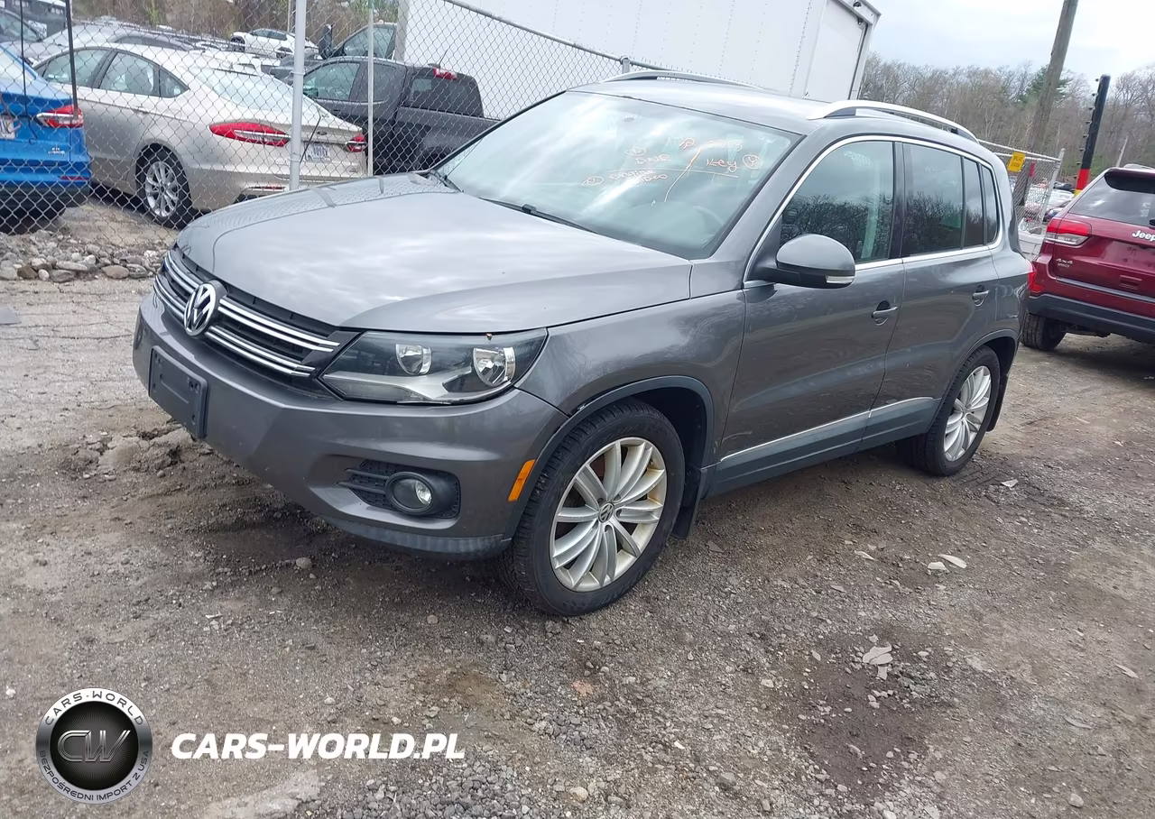 2014 Volkswagen Tiguan Se VIN:WVGBV3AX7EW557446 - 2