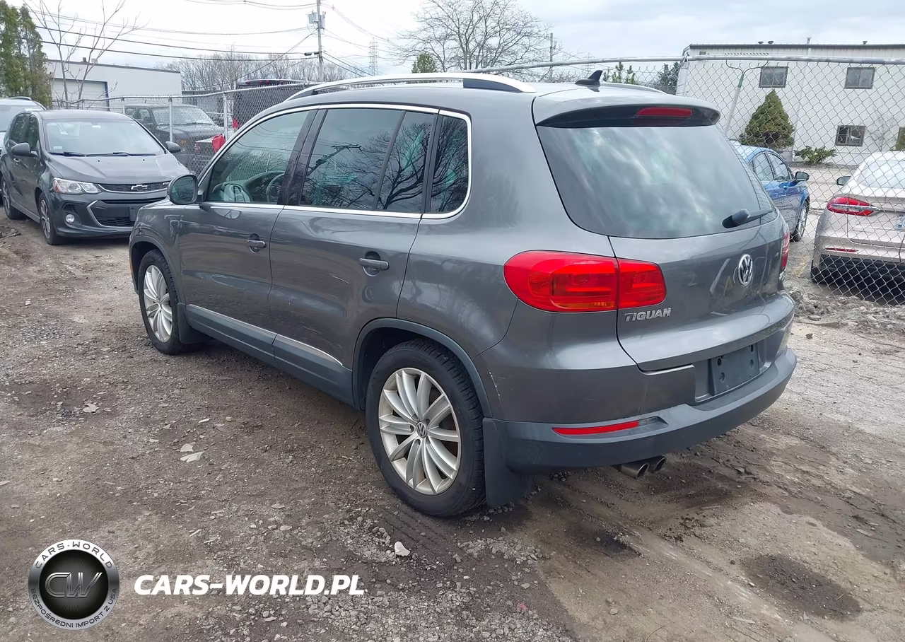 2014 Volkswagen Tiguan Se VIN:WVGBV3AX7EW557446 - 3