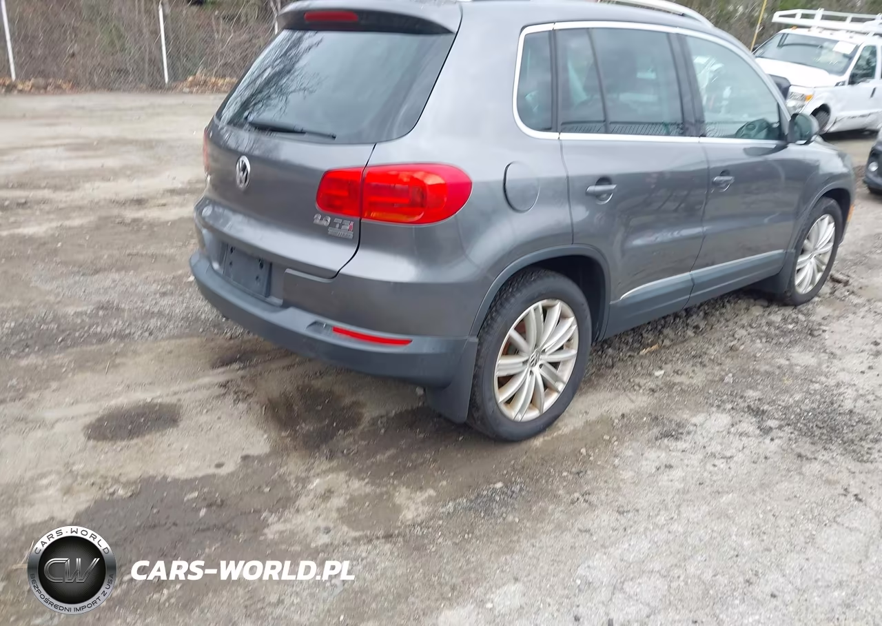 2014 Volkswagen Tiguan Se VIN:WVGBV3AX7EW557446 - 4
