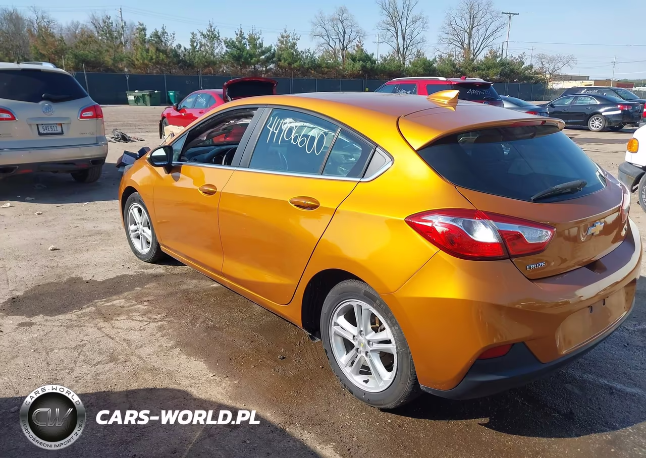 2017 Chevrolet Cruze Lt Auto VIN:3G1BE6SM6HS561586 - 3