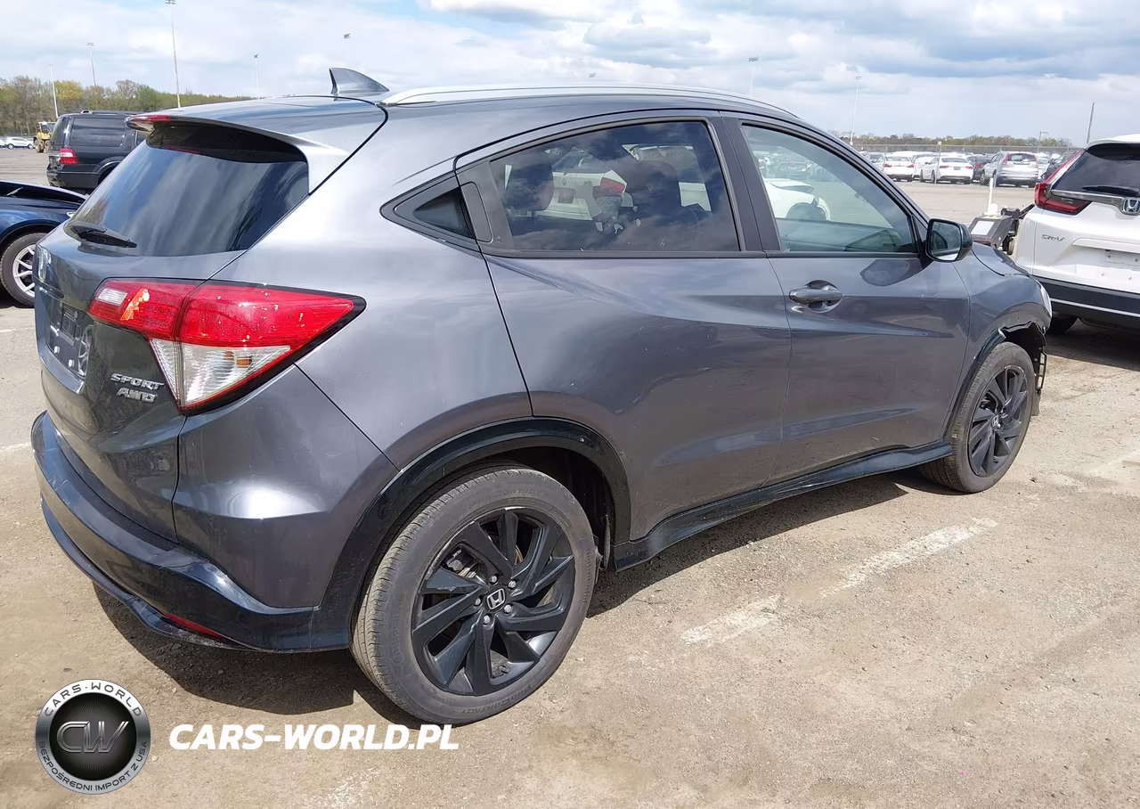 2021 Honda Hr-V Awd Sport VIN:3CZRU6H19MM731826 - 4