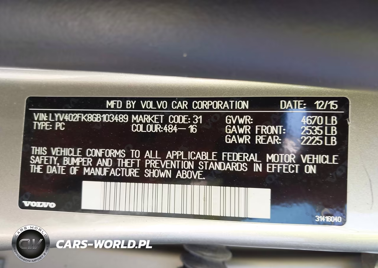 2016 Volvo S60 Inscription T5 Drive-E Premier VIN:LYV402FK8GB103489 - 9