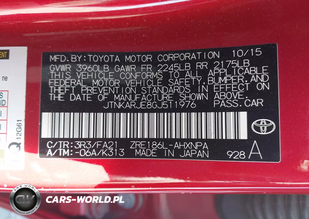 2016 Scion Im VIN:JTNKARJE8GJ511976 - 9