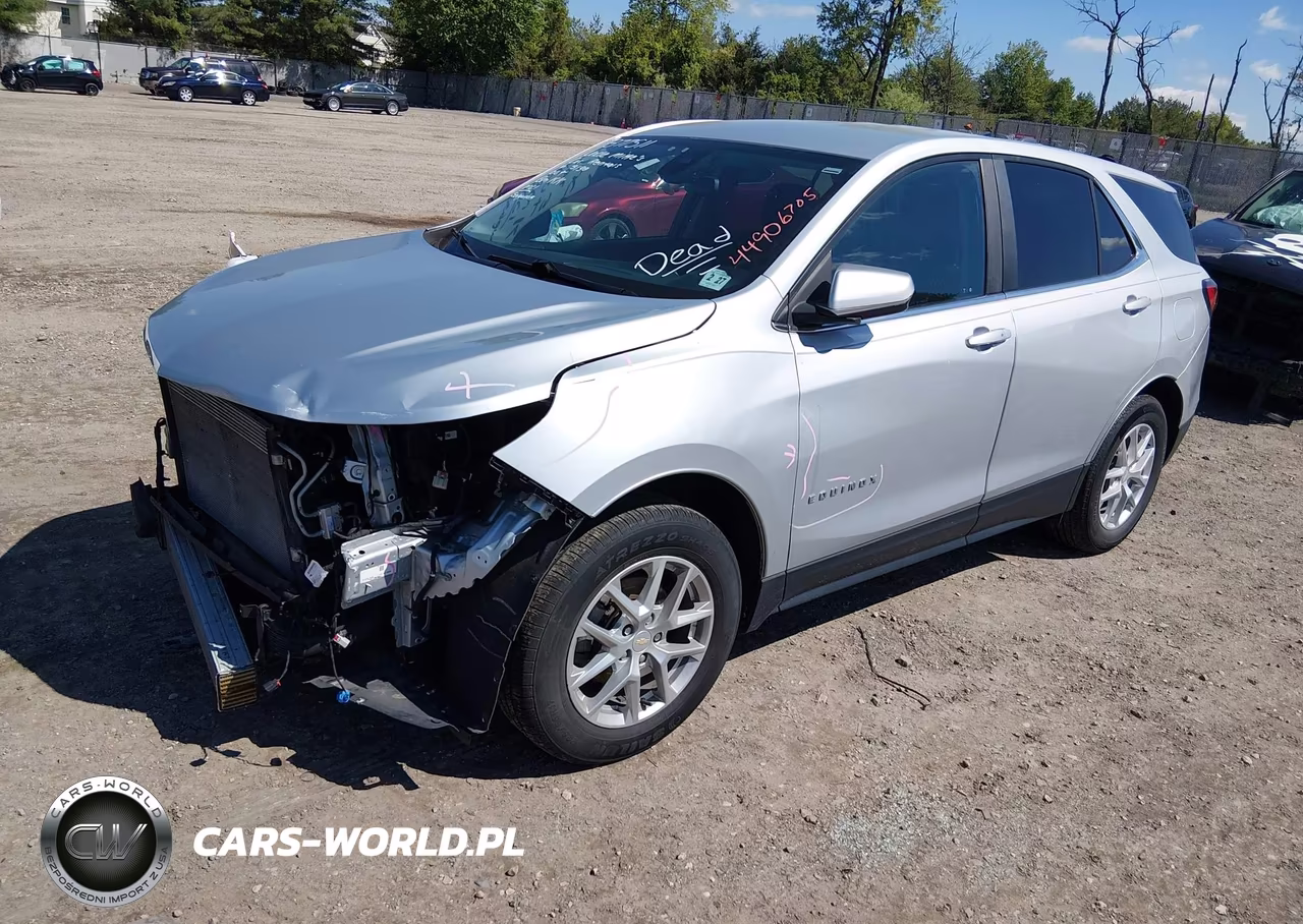 2022 Chevrolet Equinox Fwd Lt VIN:3GNAXKEV4NL127643 - 2