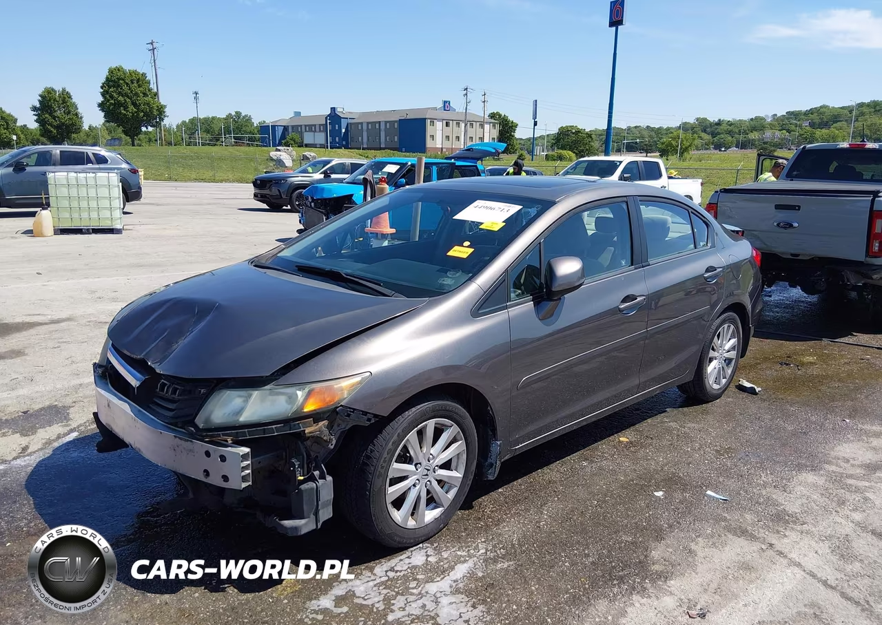 2012 Honda Civic Ex VIN:19XFB2F86CE006667 - 2