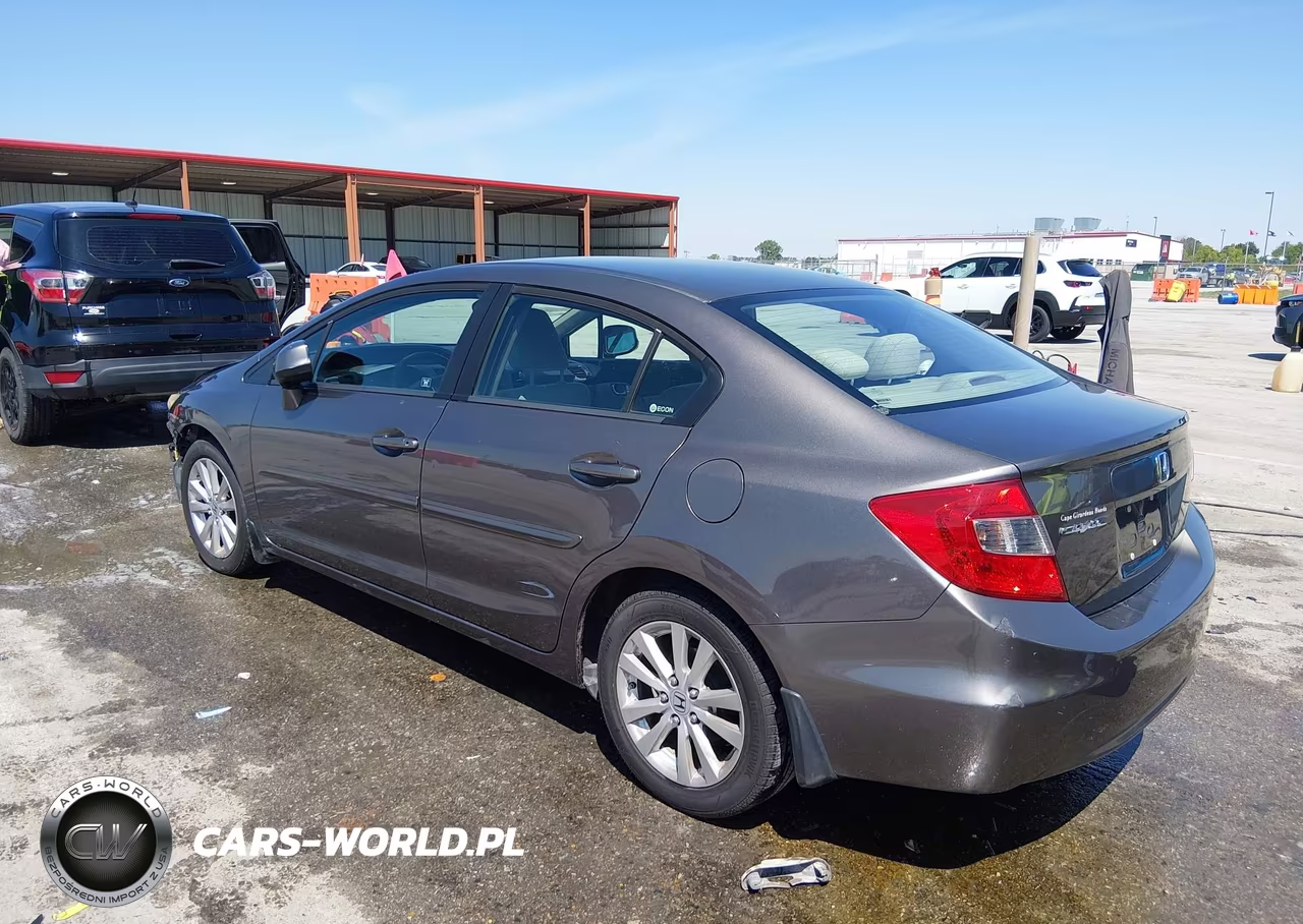 2012 Honda Civic Ex VIN:19XFB2F86CE006667 - 3