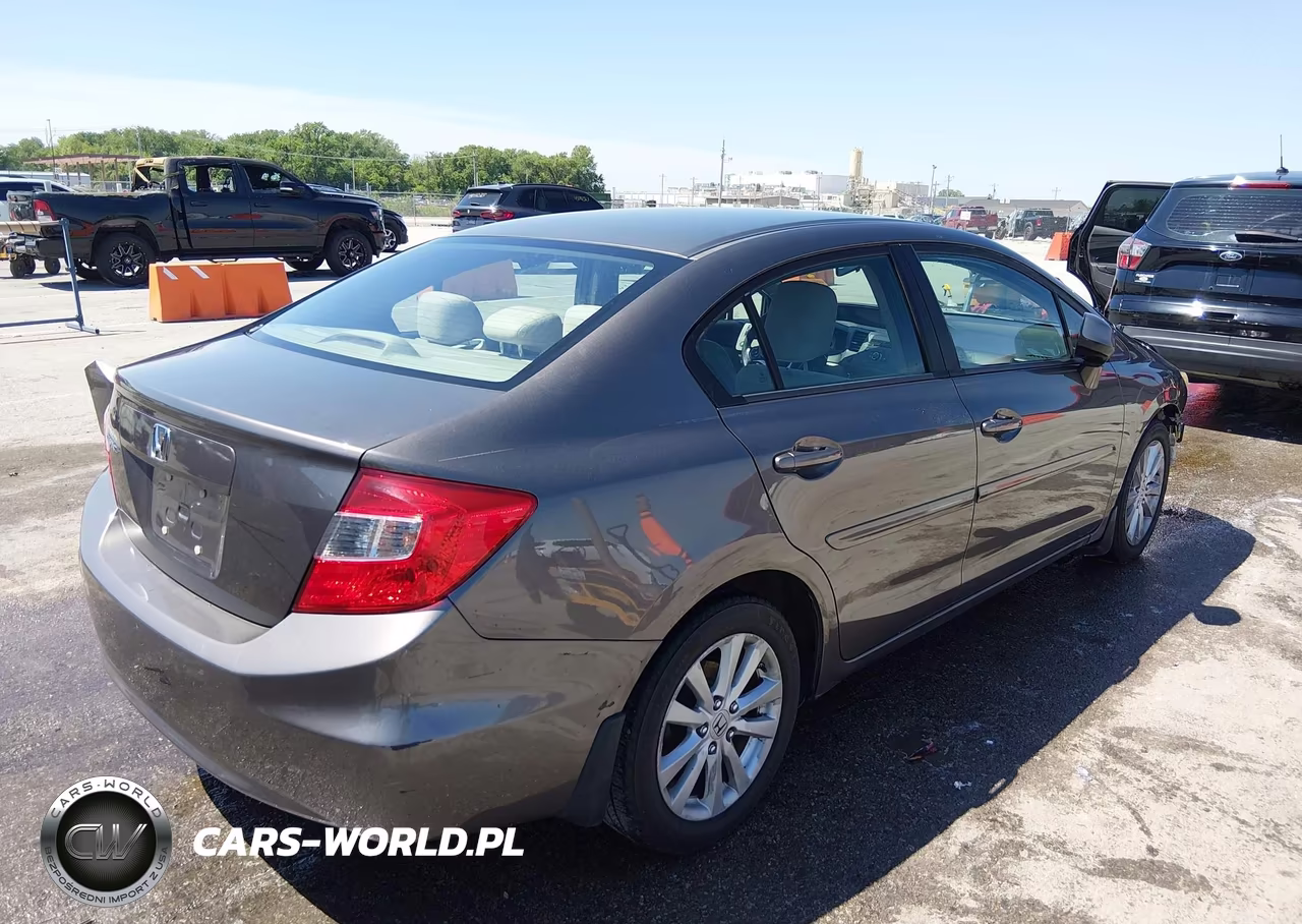 2012 Honda Civic Ex VIN:19XFB2F86CE006667 - 4