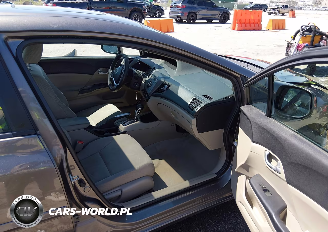 2012 Honda Civic Ex VIN:19XFB2F86CE006667 - 5