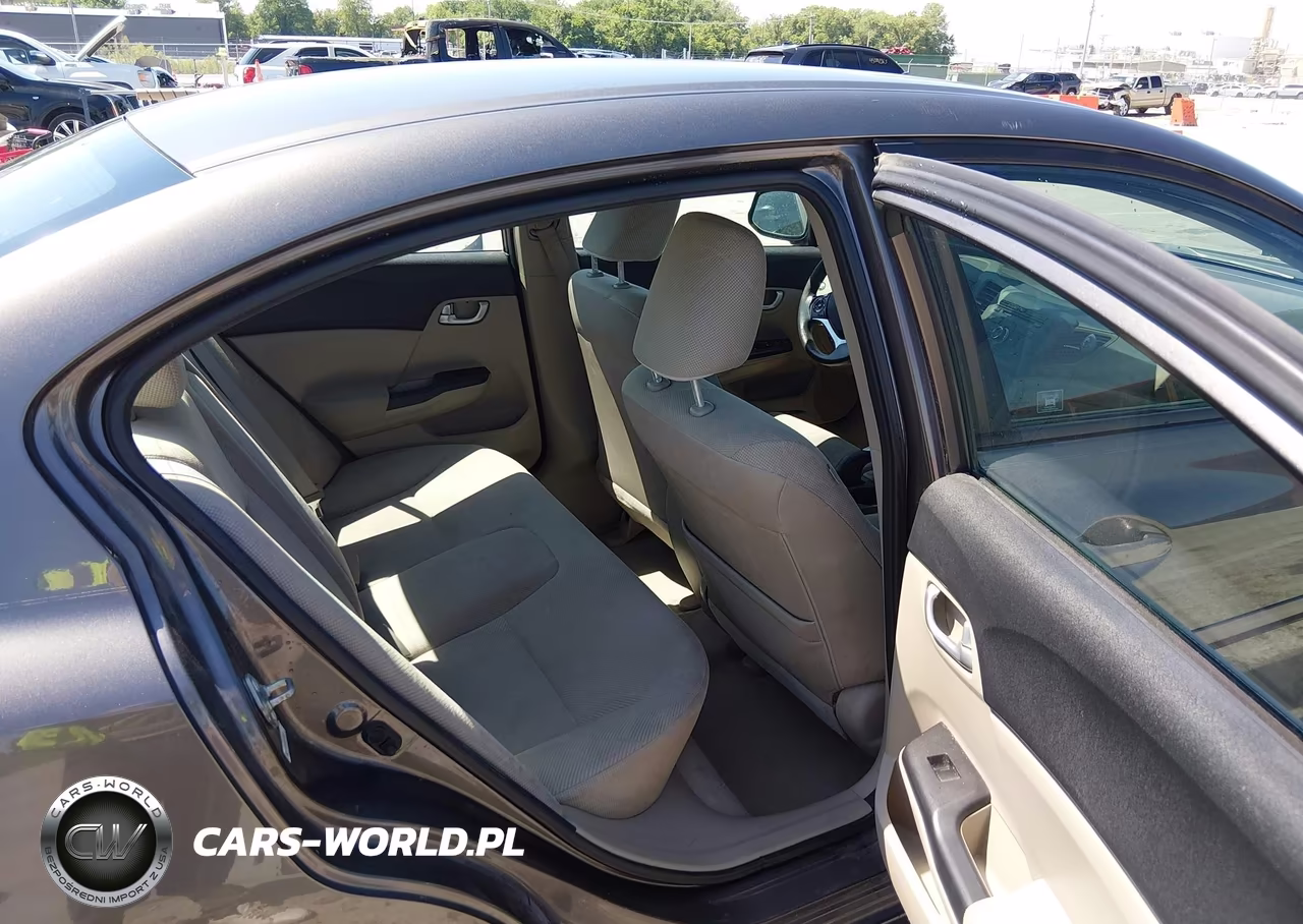 2012 Honda Civic Ex VIN:19XFB2F86CE006667 - 8