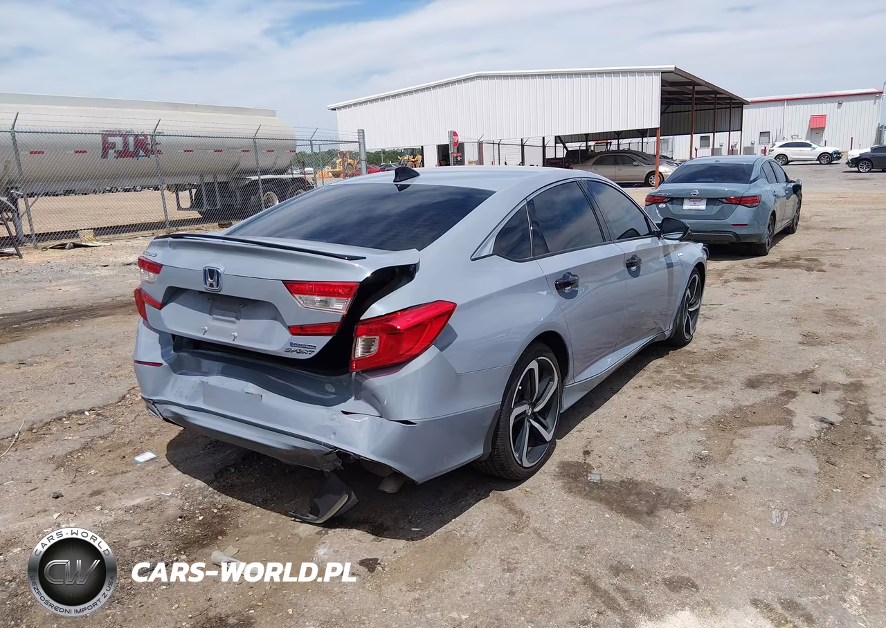 2022 Honda Accord Hybrid Sport VIN:1HGCV3F23NA032680 - 4