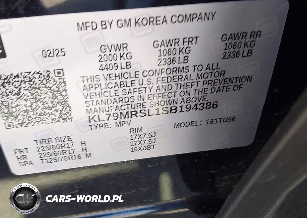 2025 Chevrolet Trailblazer Awd Lt VIN:KL79MRSL1SB194386 - 9