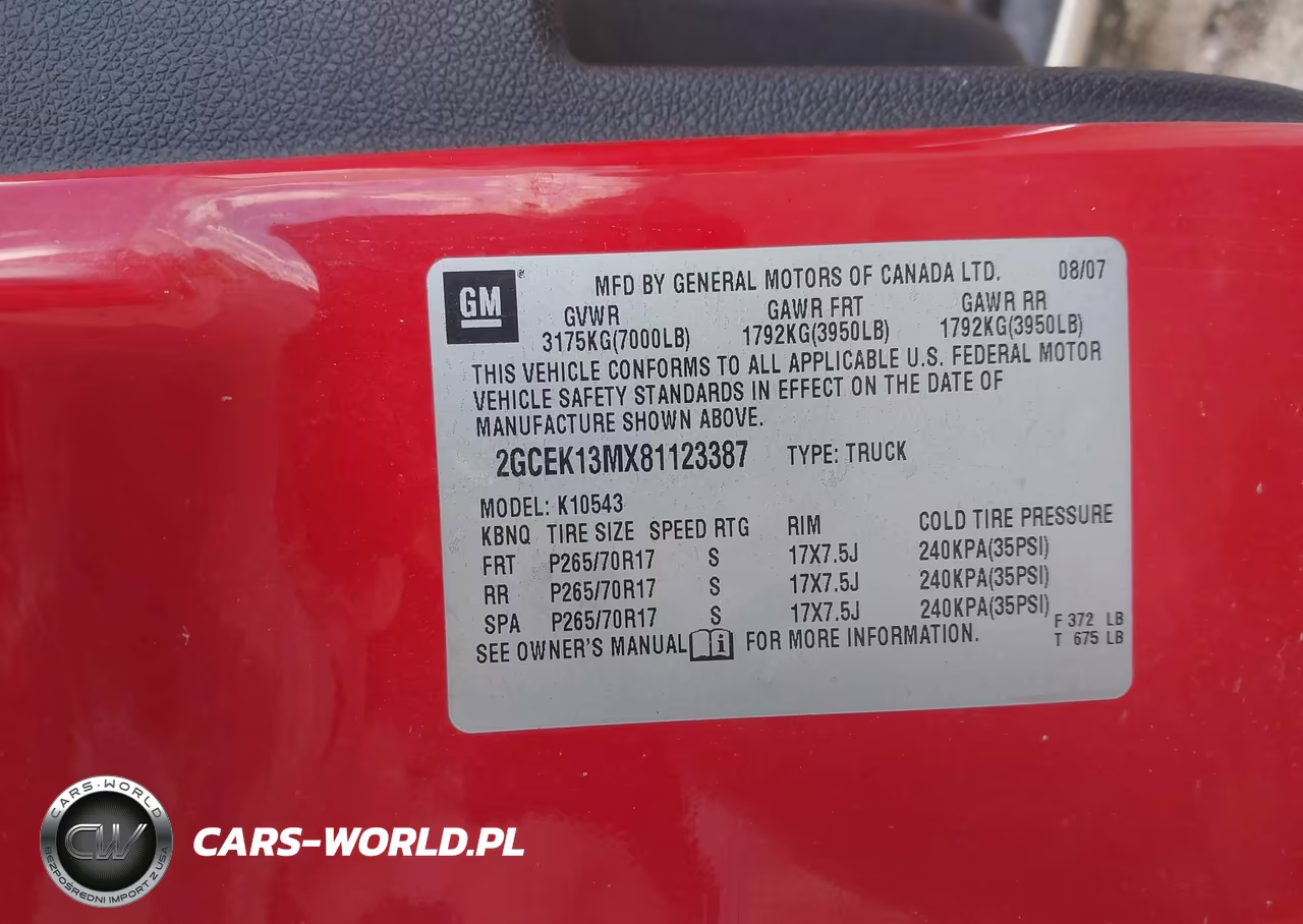 2008 Chevrolet Silverado 1500 Lt1 VIN:2GCEK13MX81123387 - 9