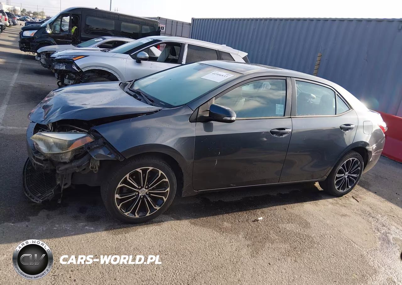 2014 Toyota Corolla S Plus VIN:5YFBURHEXEP020366 - 15