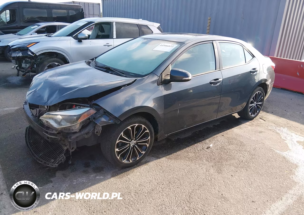 2014 Toyota Corolla S Plus VIN:5YFBURHEXEP020366 - 2
