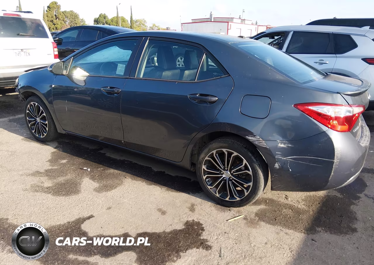2014 Toyota Corolla S Plus VIN:5YFBURHEXEP020366 - 3