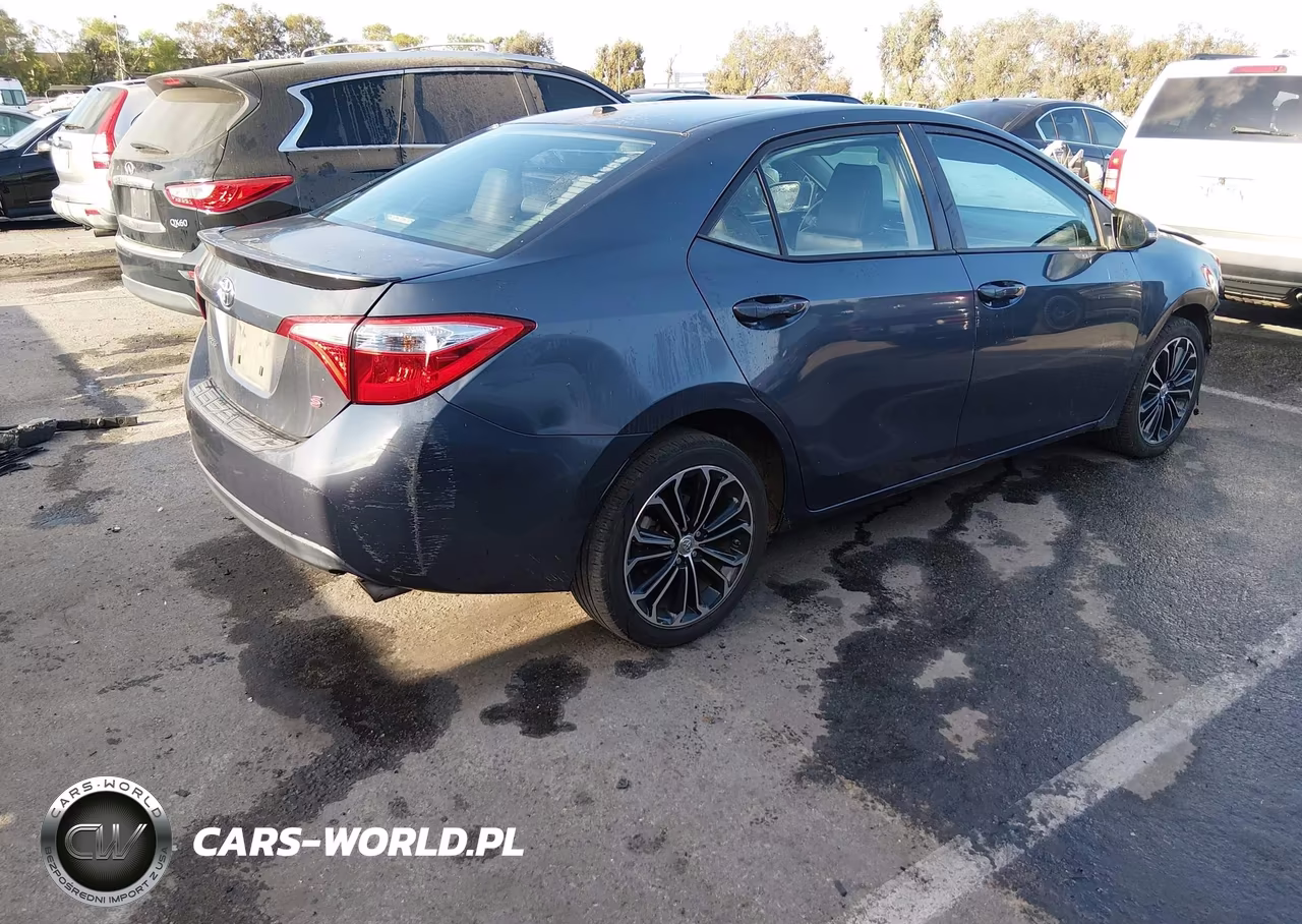 2014 Toyota Corolla S Plus VIN:5YFBURHEXEP020366 - 4