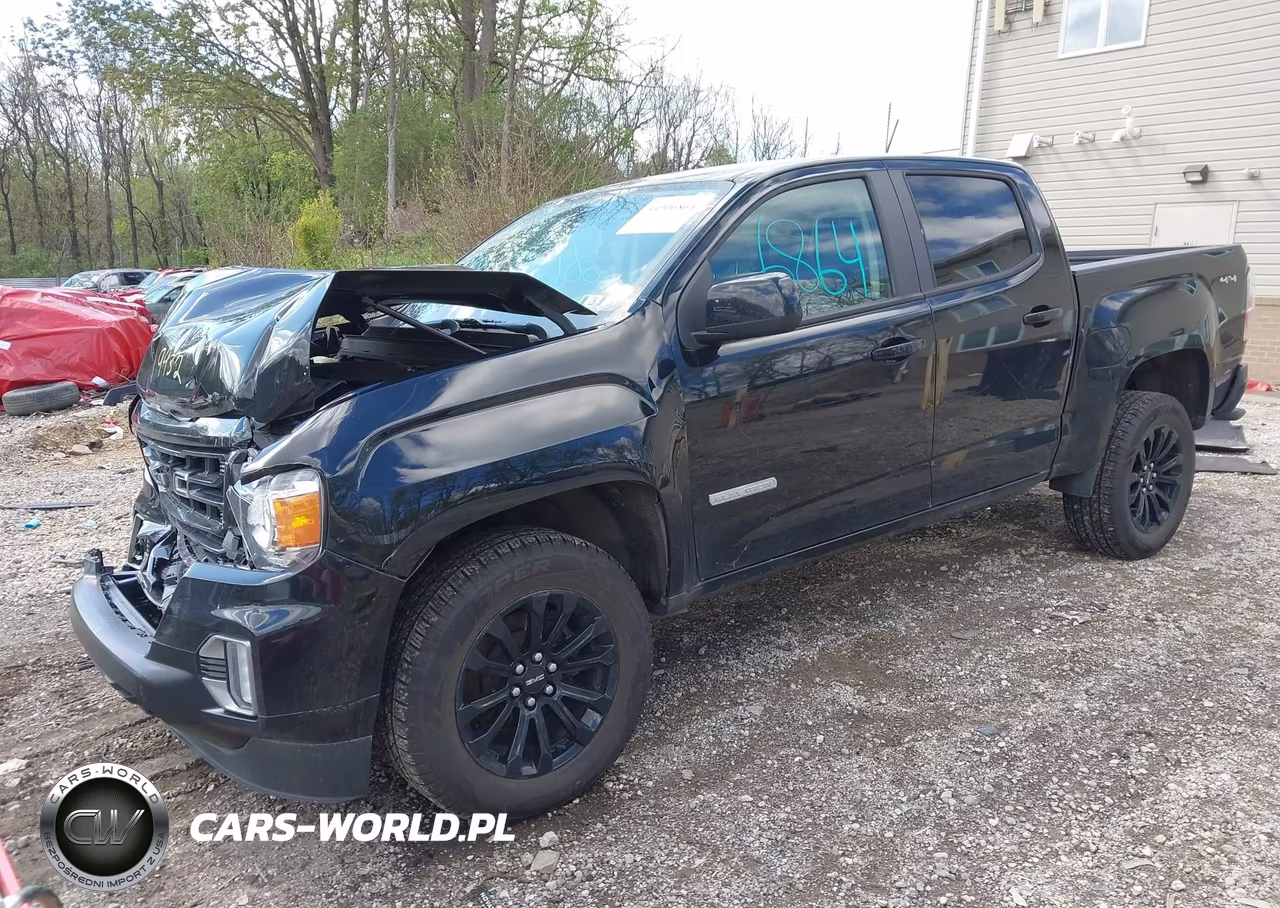 2021 GMC Canyon 4Wd Short Box Elevation VIN:1GTG6CEN3M1279432 - 2