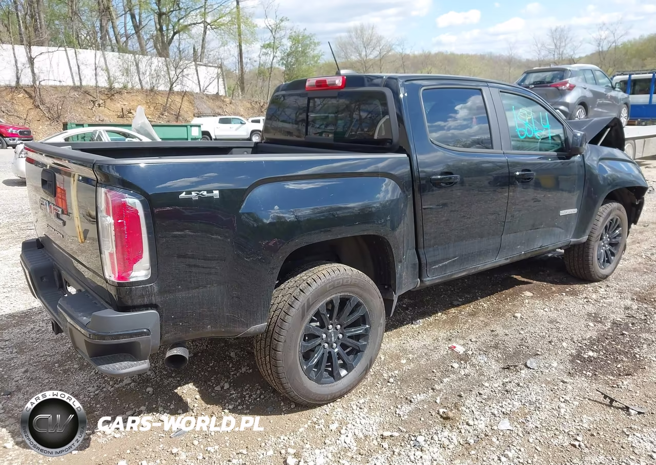 2021 GMC Canyon 4Wd Short Box Elevation VIN:1GTG6CEN3M1279432 - 4