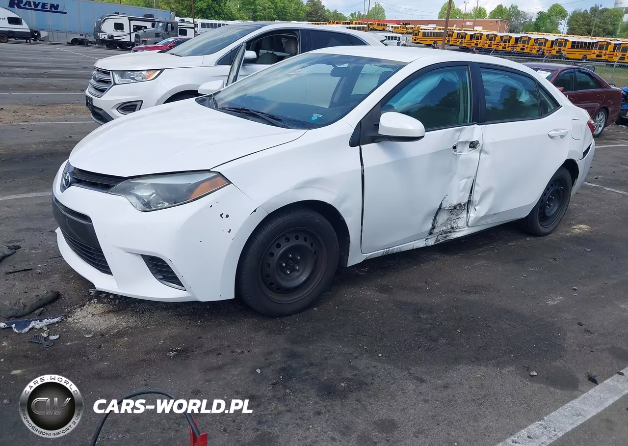 2016 Toyota Corolla Le VIN:2T1BURHEXGC623725 - 2
