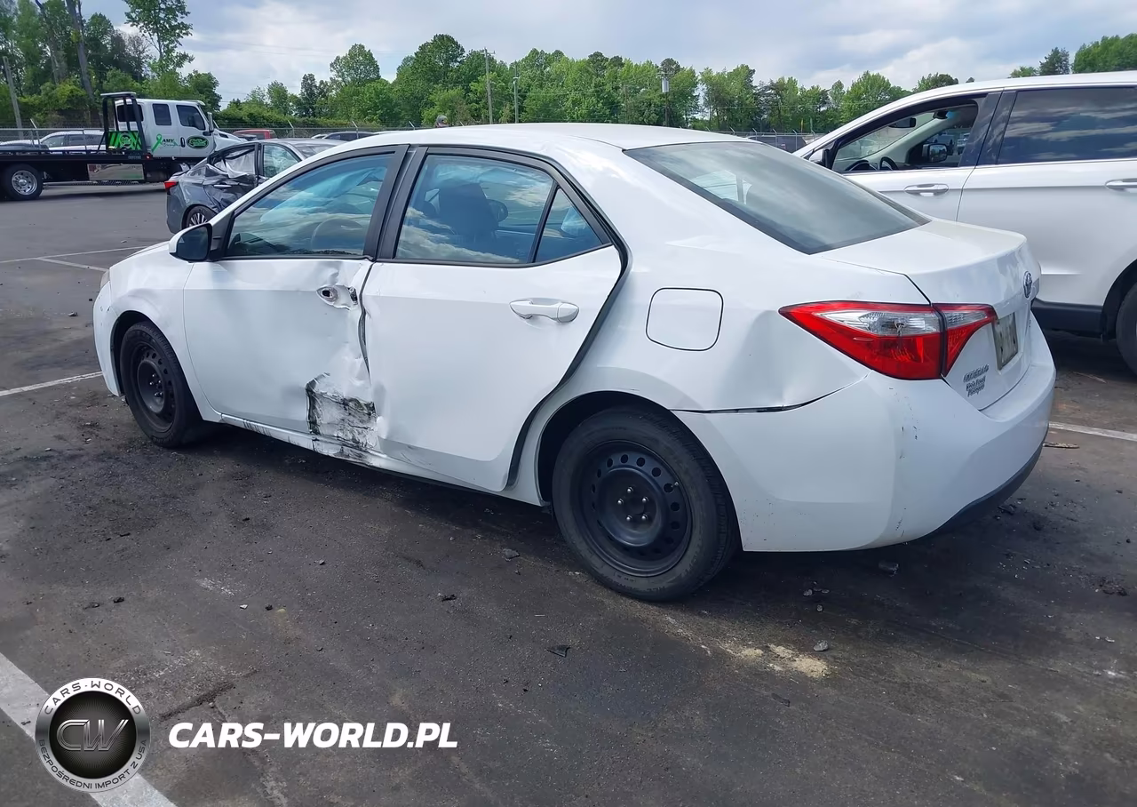 2016 Toyota Corolla Le VIN:2T1BURHEXGC623725 - 3