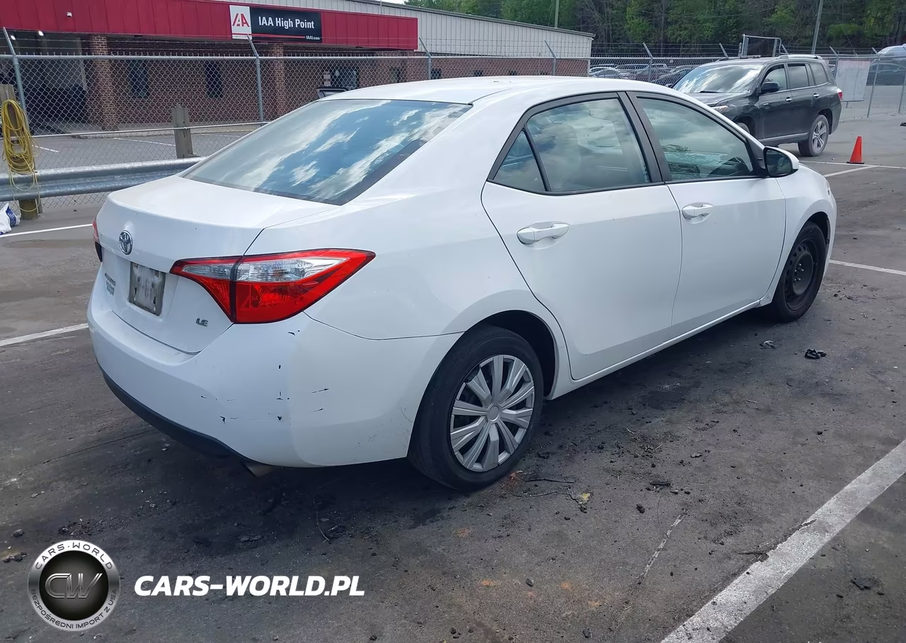 2016 Toyota Corolla Le VIN:2T1BURHEXGC623725 - 4