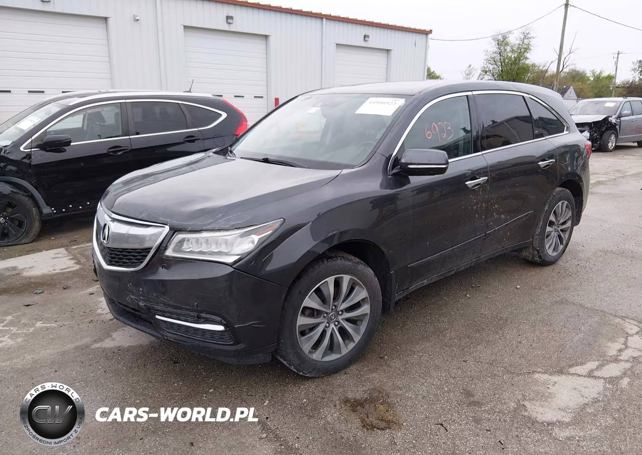 2014 Acura Mdx Technology Pkg W-Entertainment Pkg VIN:5FRYD4H66EB010062 - 2